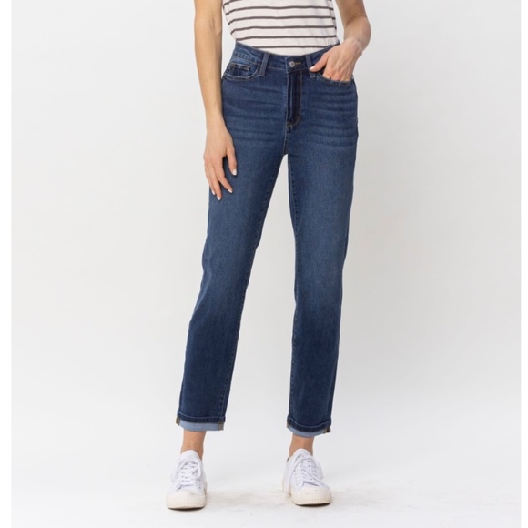 Judy Blue - Cool Denim Boyfriend Jeans
